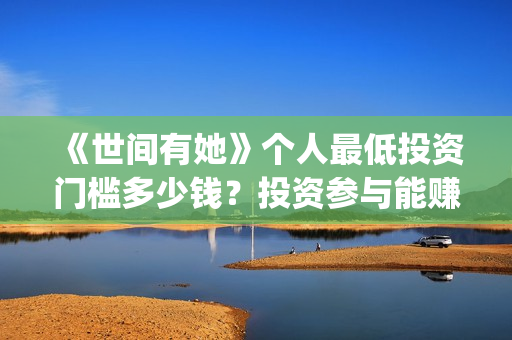 《世间有她》个人最低投资门槛多少钱？投资参与能赚钱吗？(世间有她讲的是什么)