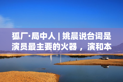 狐厂·局中人 | 姚晨说台词是演员最主要的火器 ，演和本人类似的脚色没意思