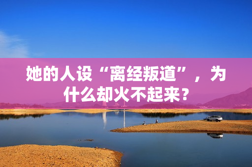 她的人设“离经叛道”，为什么却火不起来？