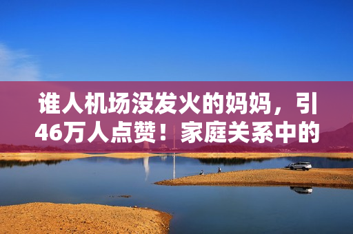 谁人机场没发火的妈妈，引46万人点赞！家庭关系中的松弛感，究竟有多难？