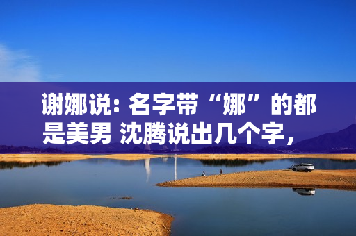 谢娜说: 名字带“娜”的都是美男 沈腾说出几个字， 网友不淡定了