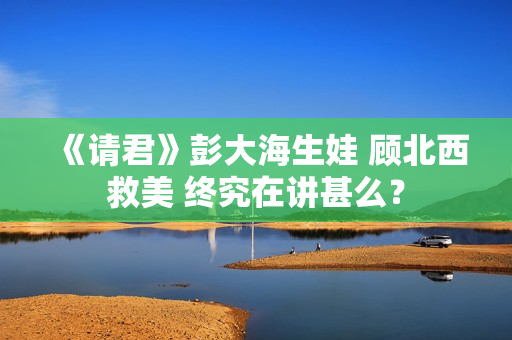 《请君》彭大海生娃 顾北西救美 终究在讲甚么？