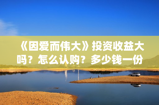 《因爱而伟大》投资收益大吗？怎么认购？多少钱一份？(因爱而伟大电影主演是谁)