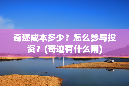 奇迹成本多少？怎么参与投资？(奇迹有什么用)