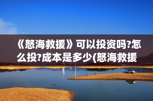 《怒海救援》可以投资吗?怎么投?成本是多少(怒海救援真实原型)