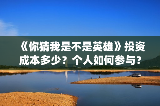 《你猜我是不是英雄》投资成本多少？个人如何参与？份额真实吗？(你猜我是不是英雄演员表)