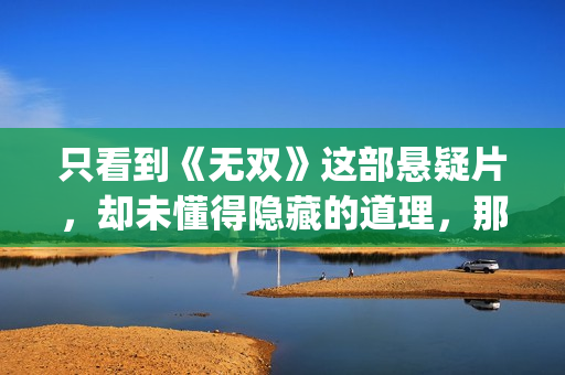 只看到《无双》这部悬疑片，却未懂得隐藏的道理，那么你就错了(《无双》没看懂)