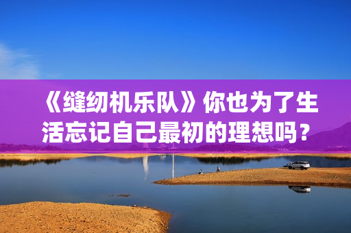 《缝纫机乐队》你也为了生活忘记自己最初的理想吗？(缝纫机乐队片头曲《顶嘴》)