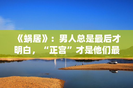 《蜗居》：男人总是最后才明白，“正宫”才是他们最坚定的同盟(蜗居男女)