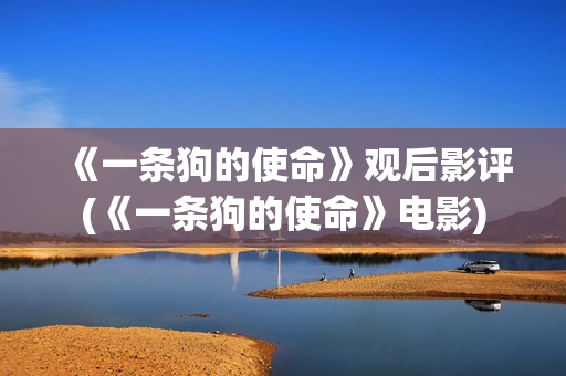 《一条狗的使命》观后影评(《一条狗的使命》电影)
