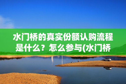 水门桥的真实份额认购流程是什么？怎么参与(水门桥原型)