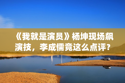 《我就是演员》杨坤现场飙演技，李成儒竟这么点评？(我就是演员第一季)