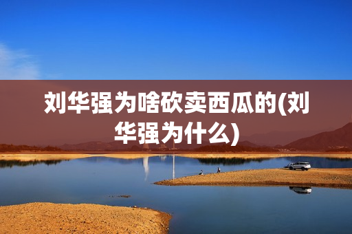 刘华强为啥砍卖西瓜的(刘华强为什么)