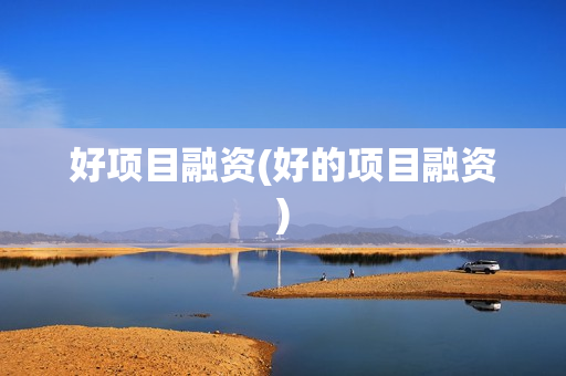 好项目融资(好的项目融资)