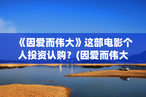 《因爱而伟大》这部电影个人投资认购？(因爱而伟大好不好看)