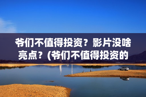 爷们不值得投资？影片没啥亮点？(爷们不值得投资的说说)