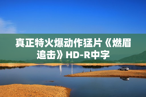 真正特火爆动作猛片《燃眉追击》HD-R中字