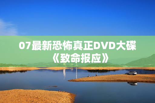 07最新恐怖真正DVD大碟《致命报应》