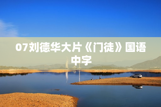 07刘德华大片《门徒》国语中字