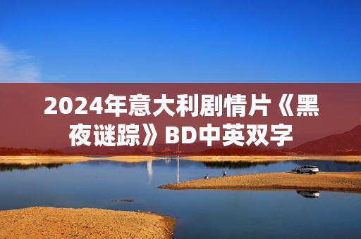 2024年意大利剧情片《黑夜谜踪》BD中英双字