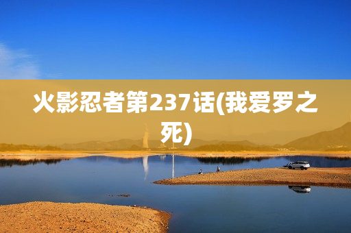 火影忍者第237话(我爱罗之死)