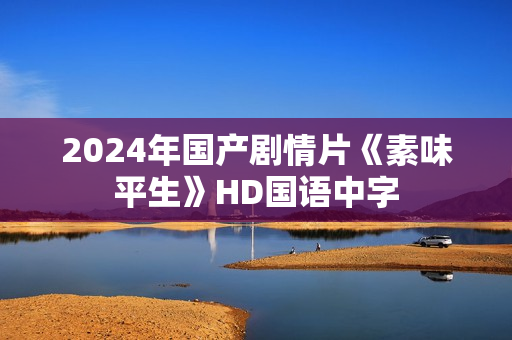 2024年国产剧情片《素味平生》HD国语中字