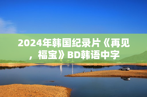 2024年韩国纪录片《再见，福宝》BD韩语中字