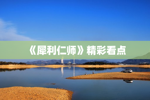 《犀利仁师》精彩看点