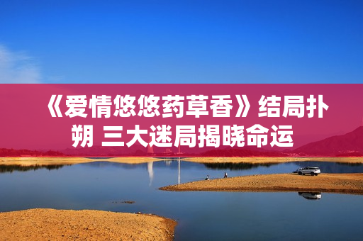 《爱情悠悠药草香》结局扑朔 三大迷局揭晓命运
