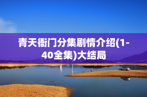 青天衙门分集剧情介绍(1-40全集)大结局