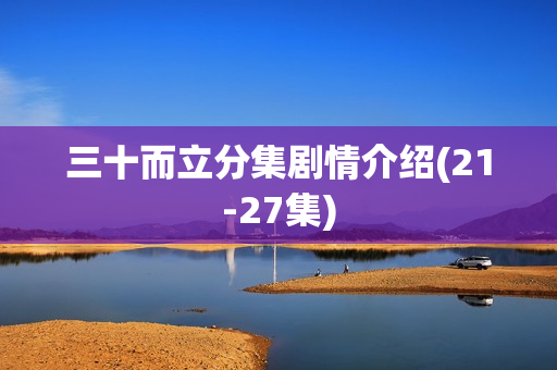 三十而立分集剧情介绍(21-27集)