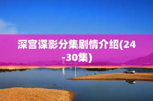 深宫谍影分集剧情介绍(24-30集)