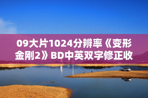 09大片1024分辨率《变形金刚2》BD中英双字修正收藏版