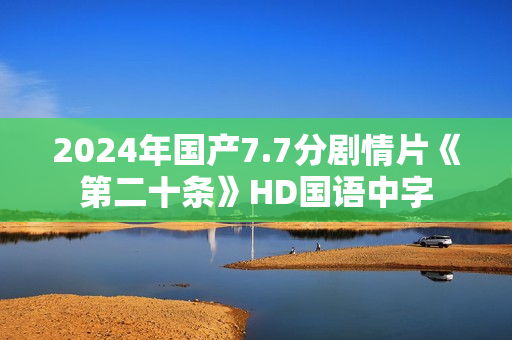 2024年国产7.7分剧情片《第二十条》HD国语中字