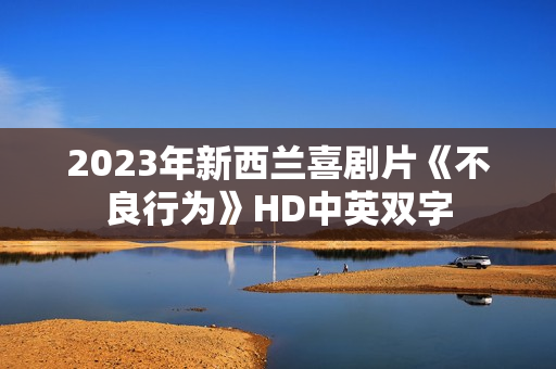 2023年新西兰喜剧片《不良行为》HD中英双字