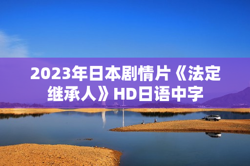 2023年日本剧情片《法定继承人》HD日语中字