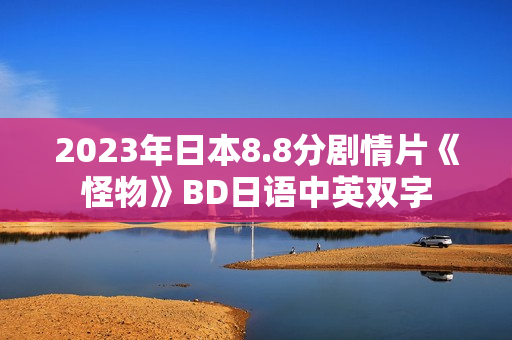 2023年日本8.8分剧情片《怪物》BD日语中英双字