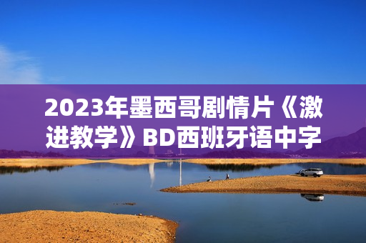 2023年墨西哥剧情片《激进教学》BD西班牙语中字