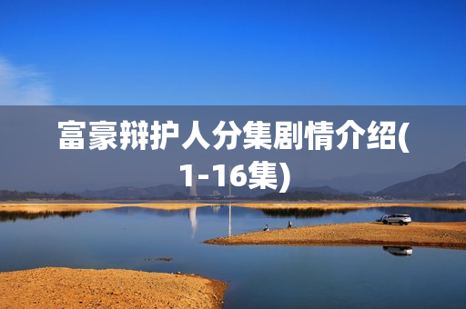 富豪辩护人分集剧情介绍(1-16集)