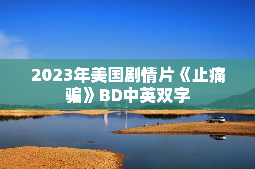 2023年美国剧情片《止痛骗》BD中英双字
