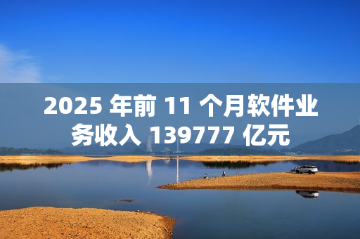 2025 年前 11 个月软件业务收入 139777 亿元