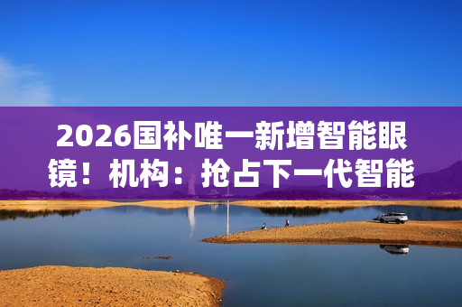2026国补唯一新增智能眼镜！机构：抢占下一代智能终端的战略赛道