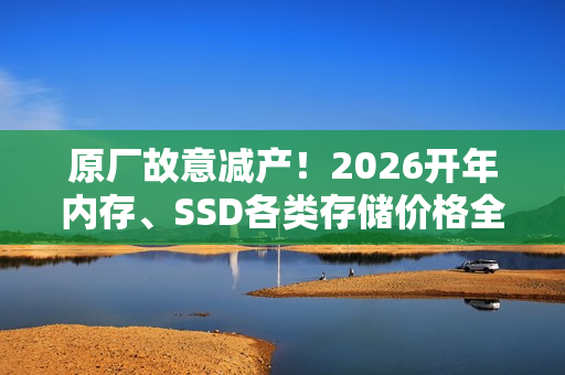 原厂故意减产！2026开年内存、SSD各类存储价格全面上涨：最高涨幅60%