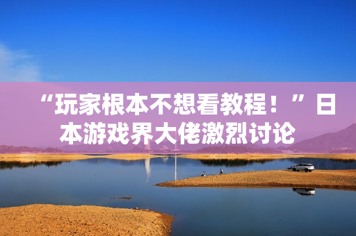 “玩家根本不想看教程！”日本游戏界大佬激烈讨论