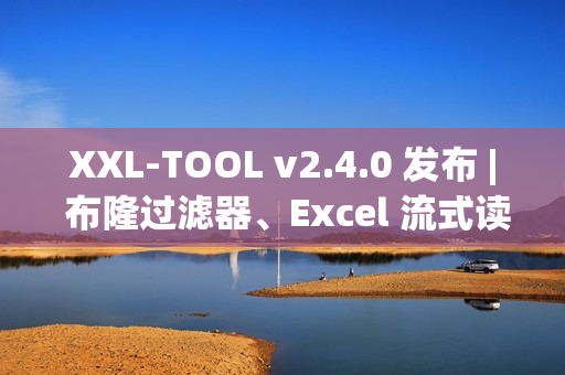 XXL-TOOL v2.4.0 发布 | 布隆过滤器、Excel 流式读写、高性能 BeanCopy