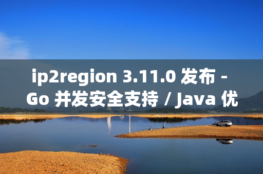 ip2region 3.11.0 发布 - Go 并发安全支持 / Java 优化