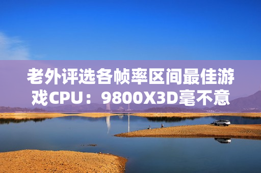 老外评选各帧率区间最佳游戏CPU：9800X3D毫不意外