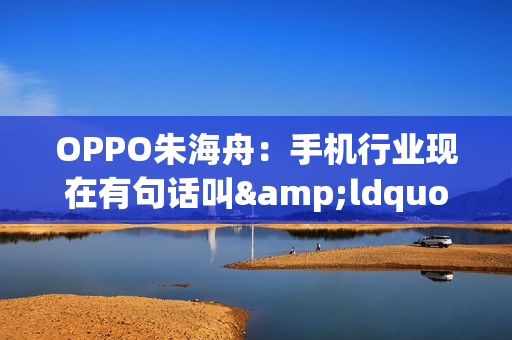 OPPO朱海舟：手机行业现在有句话叫&ldquo;摸着豆包过河&rdquo;