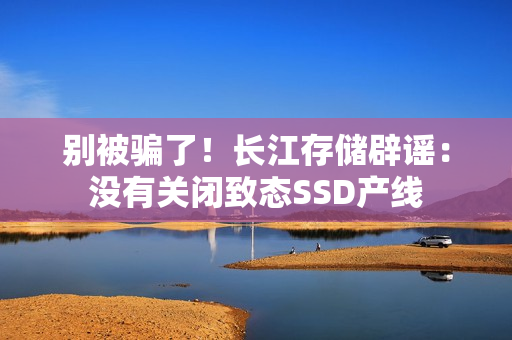 别被骗了！长江存储辟谣：没有关闭致态SSD产线