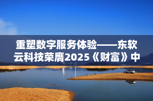 重塑数字服务体验——东软云科技荣膺2025《财富》中国最佳设计榜